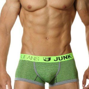 Junk UnderJeans Stellar Trunk Underwear Green - MB14106